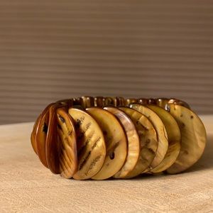 Faux Tortoise Shell Bracelet